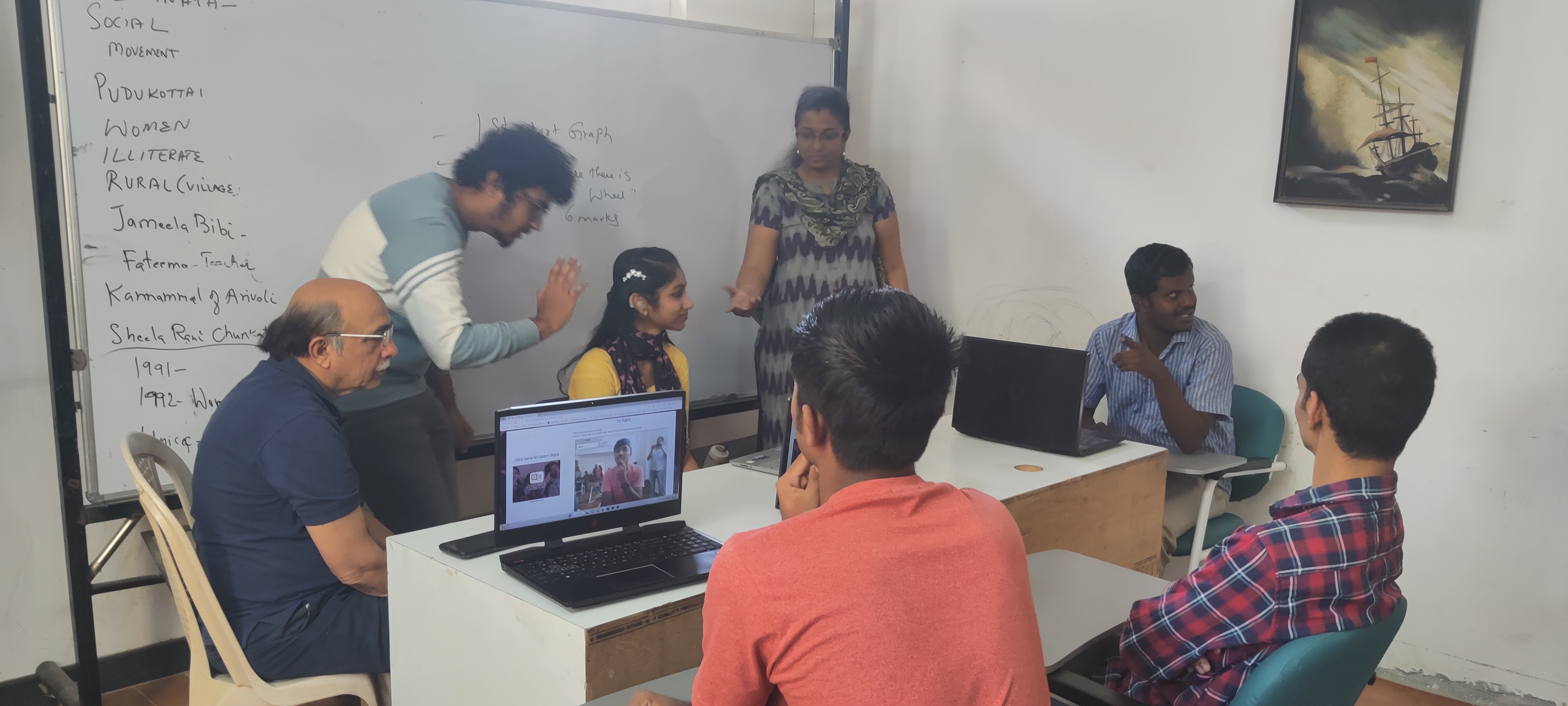 6. Oceanik College - Sign Recognition Testing, Bengaluru